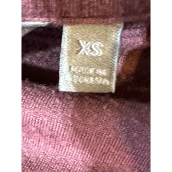 Athleta Sleeveless Criss Cross Sweatshirt Dress Purple/Pink XS - Picture 6 of 9